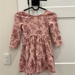 Janie and Jack Pink Floral Dress